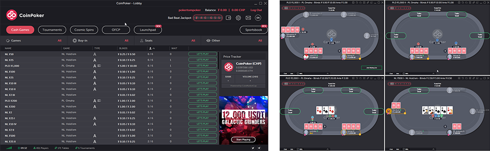 CoinPoker Games